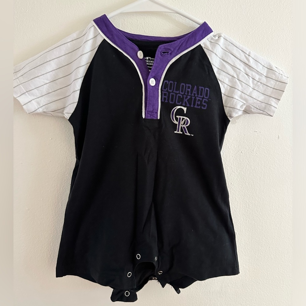 Colorado Rockies MLB Baby One Piece Romper